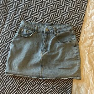 Mini Denim Skirt